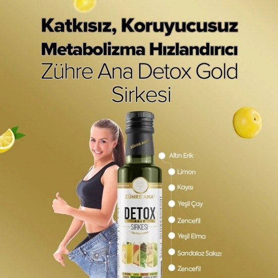 Vinaigre d'or détoxifiant 250ml