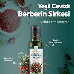 Zühre Ana Yeşil Cevizli Berberin Sirkesi 500ml