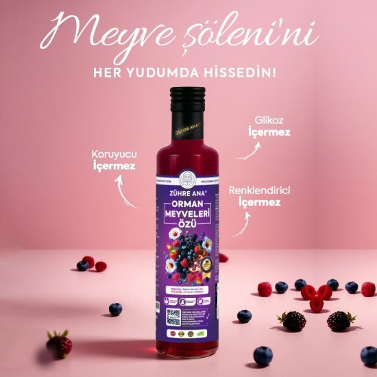 Zühre Ana Orman Meyveleri Özü 640g